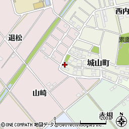愛知県豊橋市城山町1-33周辺の地図