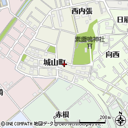 愛知県豊橋市城山町35-3周辺の地図