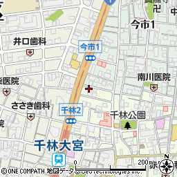 Ｇｒａｎｄ・Ｍ千林周辺の地図