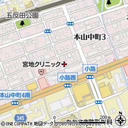 ホワイト急便たばこショップ井村店周辺の地図