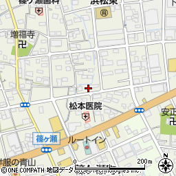 静岡県浜松市中央区篠ケ瀬町658周辺の地図