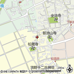 静岡県袋井市松袋井10周辺の地図