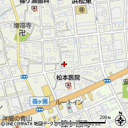 静岡県浜松市中央区篠ケ瀬町659周辺の地図