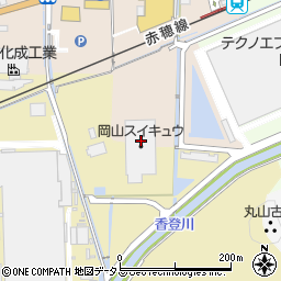 岡山県備前市香登西177周辺の地図