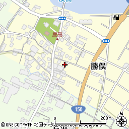 静岡県牧之原市勝俣2121周辺の地図