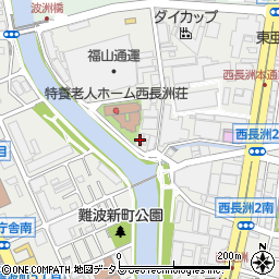 国際経営大阪支店周辺の地図
