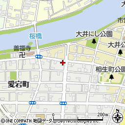 三重県津市相生町252周辺の地図