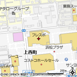 フィッツミー　浜松プラザ店周辺の地図