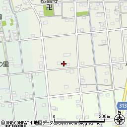 静岡県浜松市中央区中野町4261周辺の地図