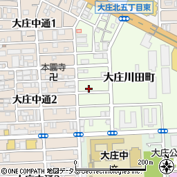 兵庫県尼崎市大庄川田町46周辺の地図