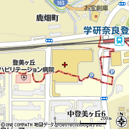 Ｐ’ｓ‐ｆｉｒｓｔ奈良登美ヶ丘店周辺の地図
