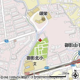 兵庫県神戸市東灘区御影山手1丁目16-1周辺の地図