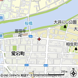 三重県津市相生町243周辺の地図