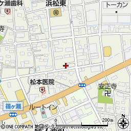 静岡県浜松市中央区篠ケ瀬町1134周辺の地図