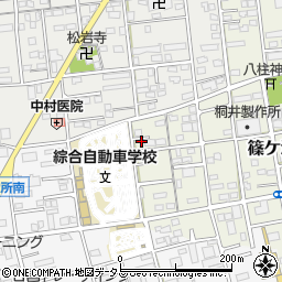 静岡県浜松市中央区篠ケ瀬町989周辺の地図