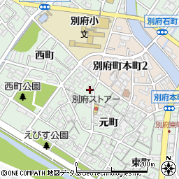 兵庫県加古川市別府町元町87周辺の地図