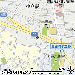 麺処びぎ屋 磐田店周辺の地図