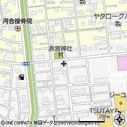 上西撚糸工場周辺の地図