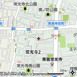 兵庫県尼崎市常光寺2丁目3-35周辺の地図