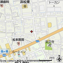 静岡県浜松市中央区篠ケ瀬町1135周辺の地図