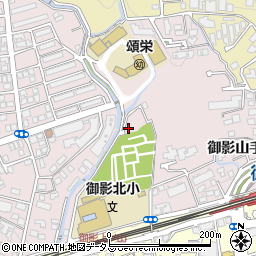 兵庫県神戸市東灘区御影山手1丁目16-2周辺の地図