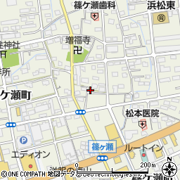 静岡県浜松市中央区篠ケ瀬町711周辺の地図