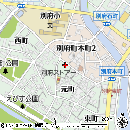 兵庫県加古川市別府町元町38周辺の地図