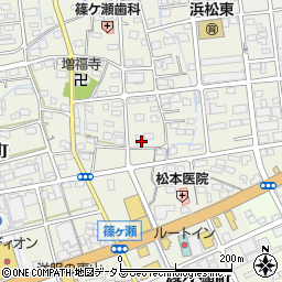 静岡県浜松市中央区篠ケ瀬町691周辺の地図