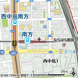 北海道海鮮 にほんいち 西中島店周辺の地図