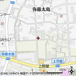 静岡県磐田市上万能476周辺の地図