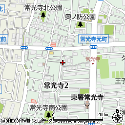 兵庫県尼崎市常光寺2丁目3-29周辺の地図