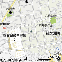 静岡県浜松市中央区篠ケ瀬町973周辺の地図