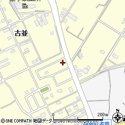 愛知県豊橋市西幸町古並124周辺の地図