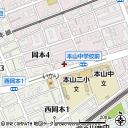 メゾントム篠久保周辺の地図
