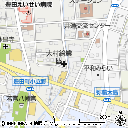 静岡県磐田市小立野177周辺の地図