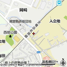 静岡県湖西市新所岡崎梅田入会地15-141周辺の地図