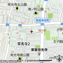 兵庫県尼崎市常光寺2丁目3-24周辺の地図