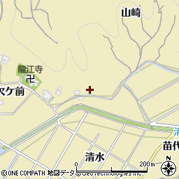 愛知県知多郡南知多町山海山崎周辺の地図