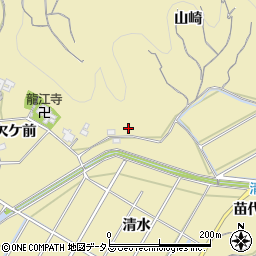 愛知県南知多町（知多郡）山海（山崎）周辺の地図