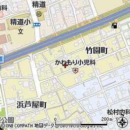 兵庫県芦屋市竹園町3-10周辺の地図