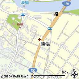 静岡県牧之原市勝俣2075周辺の地図