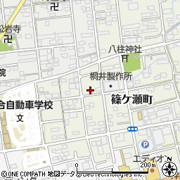 静岡県浜松市中央区篠ケ瀬町956周辺の地図