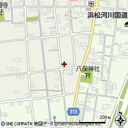 静岡県浜松市中央区中野町4234周辺の地図