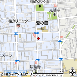 尼崎塗装工業周辺の地図