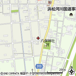 静岡県浜松市中央区中野町4233周辺の地図