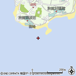 御崎周辺の地図