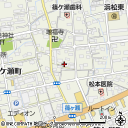 静岡県浜松市中央区篠ケ瀬町715周辺の地図