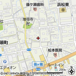 静岡県浜松市中央区篠ケ瀬町713周辺の地図