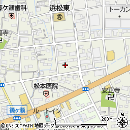 静岡県浜松市中央区篠ケ瀬町1136周辺の地図
