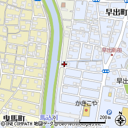 静岡県浜松市中央区十軒町714周辺の地図